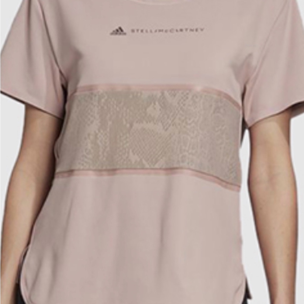 Adidas by Stella McCartney Blush Short Sleeve Tee